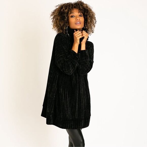 Joyfolie Oversized Leal Tan Sweater size L - Picture 7 of 12